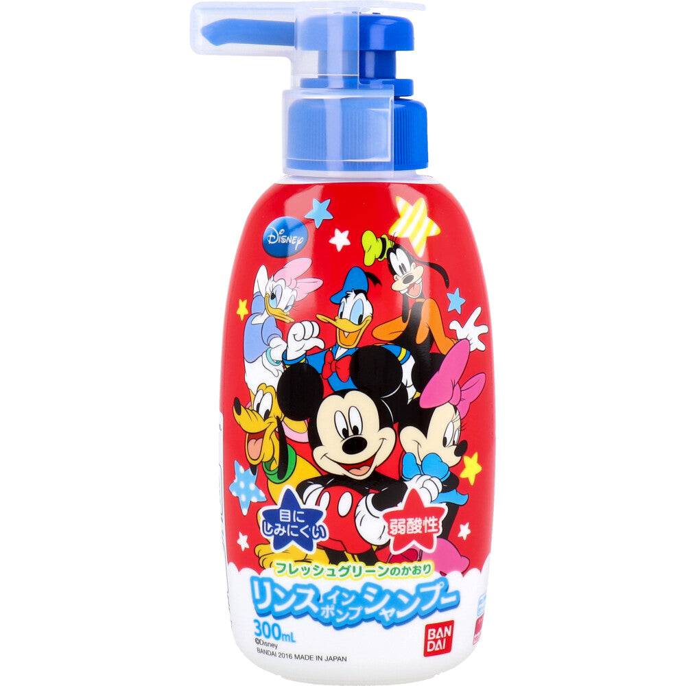 ミッキーマウス リンスインポンプシャンプー 300mL × 24点