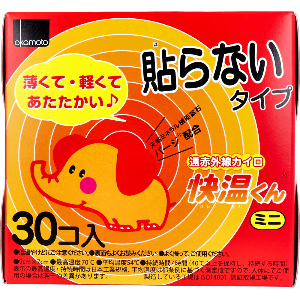 貼らない快温くん ミニ 30個入