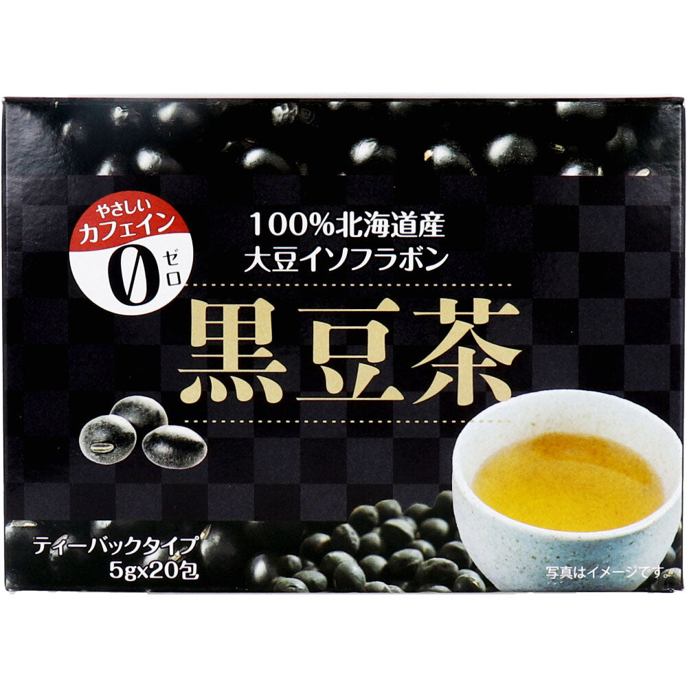 ※100%北海道産 大豆イソフラボン 黒豆茶 5g×20包入 × 30点