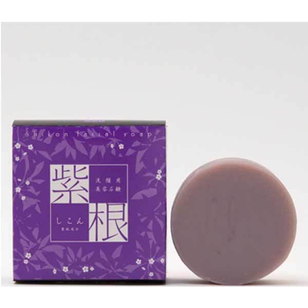 洗顔用 紫根石けん (泡立てネット付き) 100g × 48点