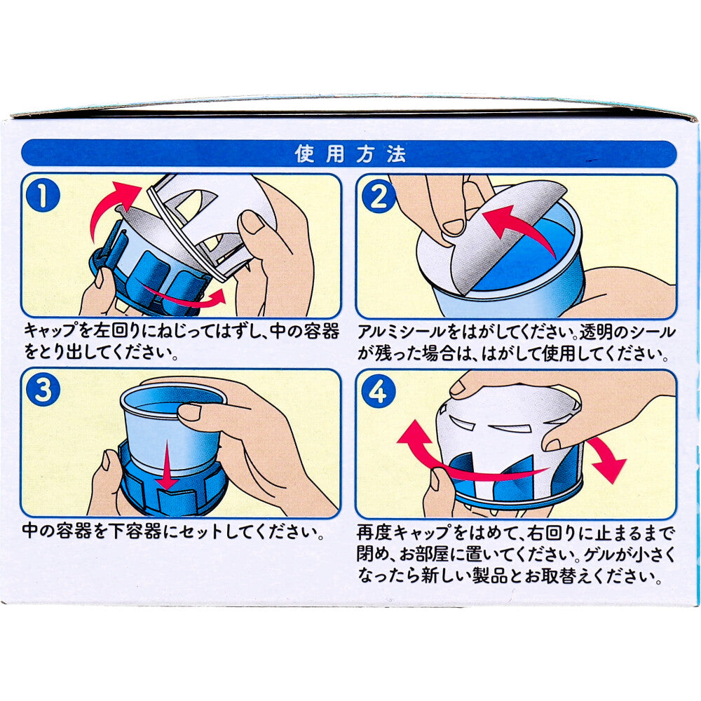 アース ダニよけゲル おくだけ 消臭プラス ソープの香り 110g