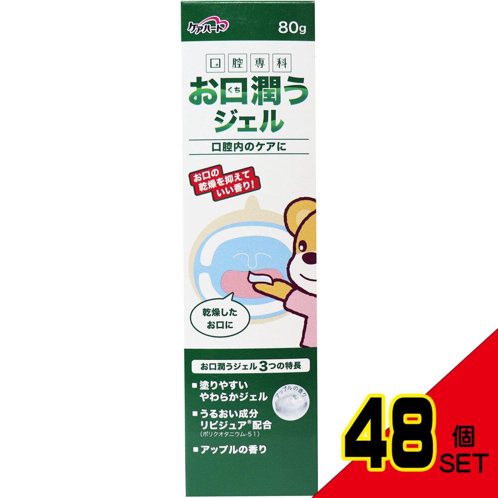 ケアハート 口腔専科 お口潤いジェル 80g × 48点