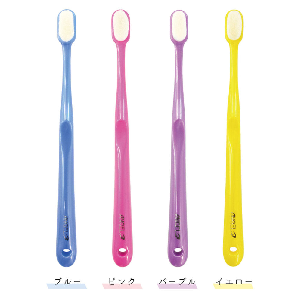 エンジェルマイクロブラシ コンパクトヘッド ピンク 超やわらかめ 1本入