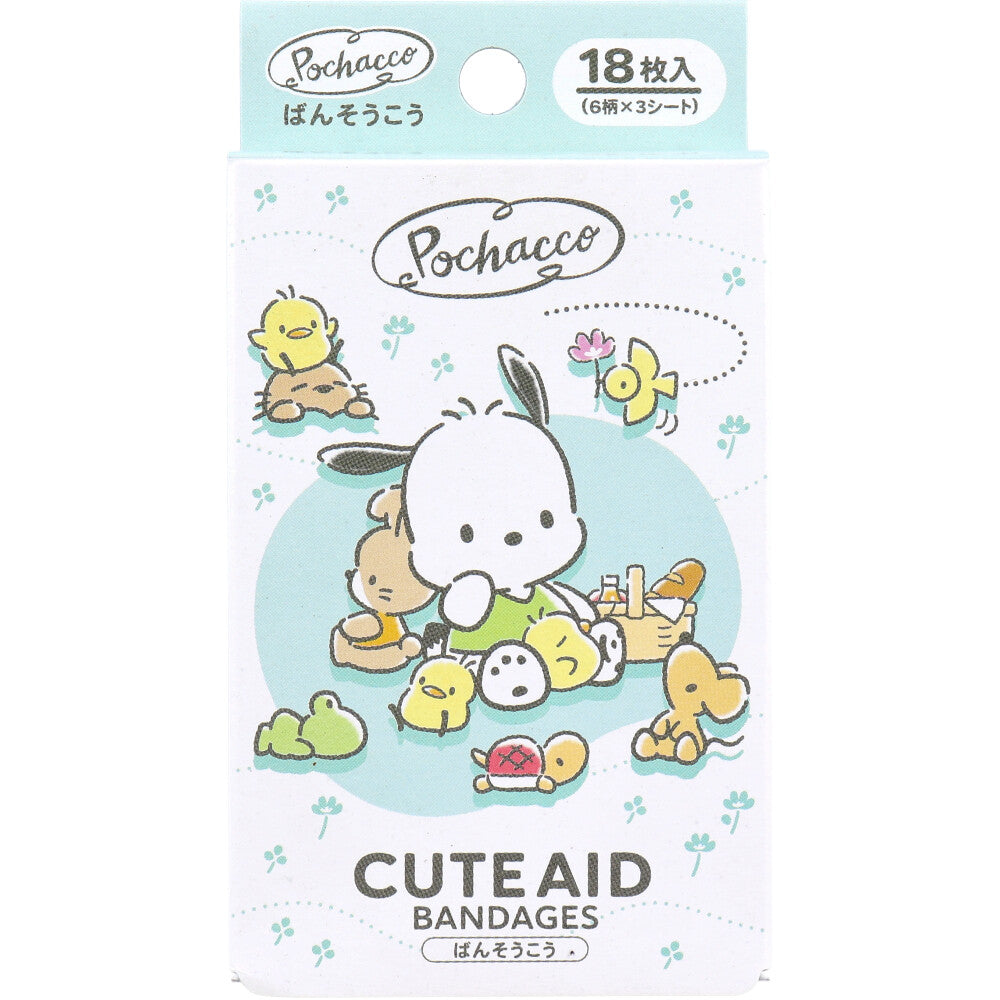 キャラクターばんそうこう CUTE AID ポチャッコ 18枚入