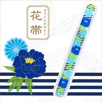 チェコ製ガラス爪やすり ~和~ 花帯(Hanaobi) 1個入