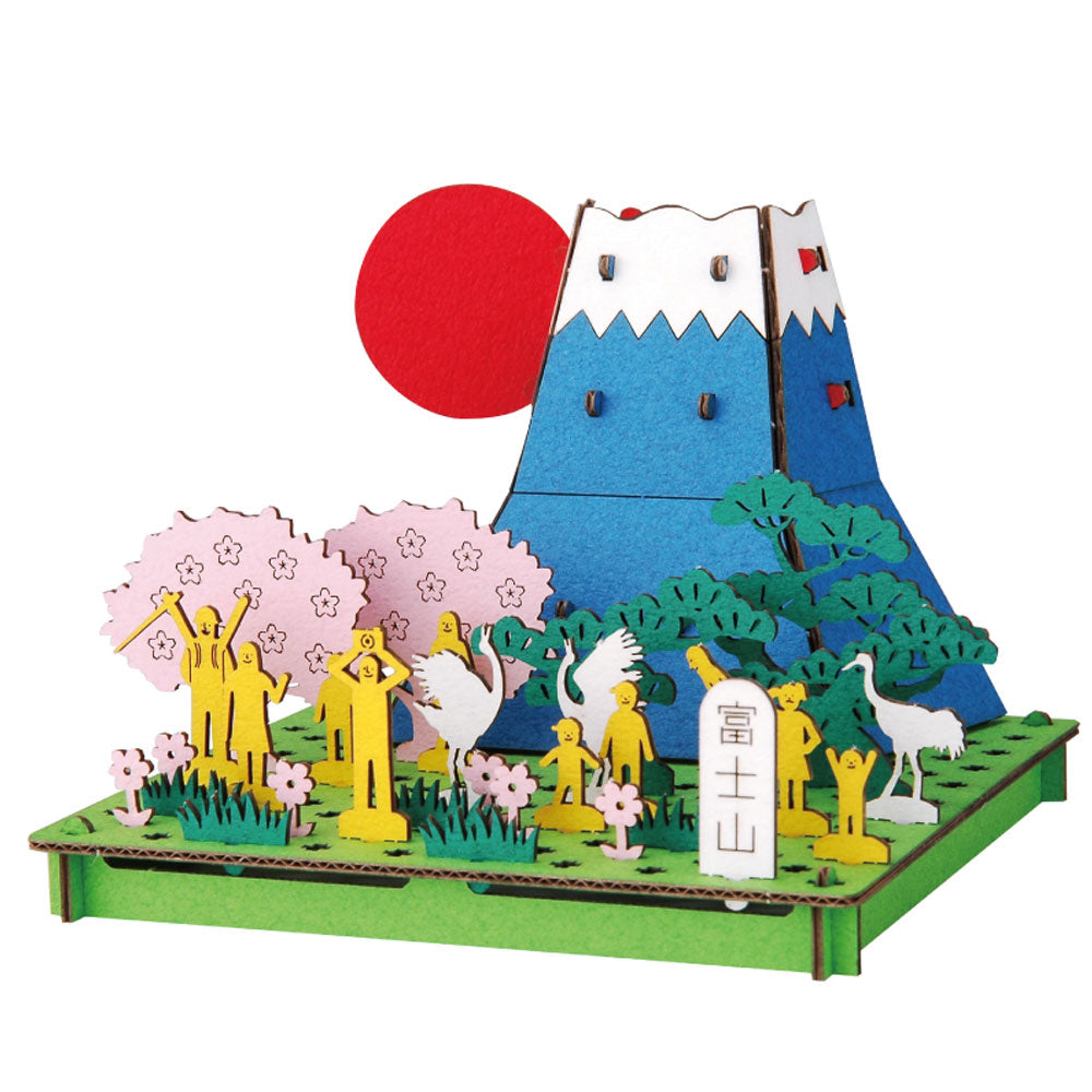 hacomo PUSUPUSU 富士山 ダンボール工作キット × 70点