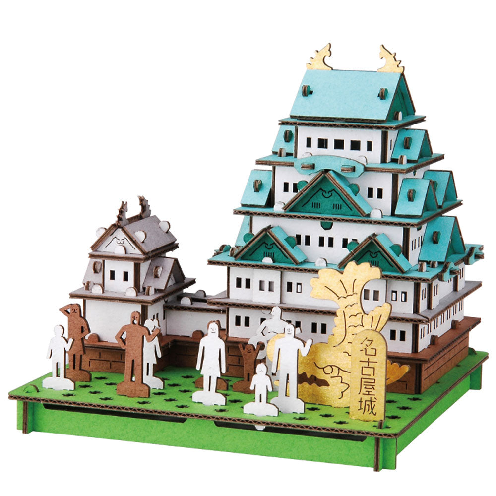 hacomo PUSUPUSU 名古屋城 ダンボール工作キット × 70点