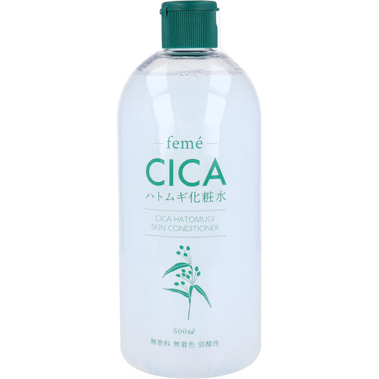 feme CICA ハトムギ化粧水 500mL