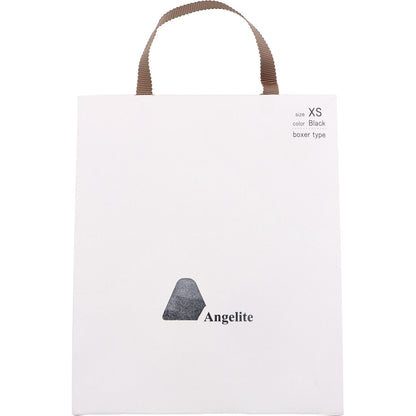 Angelite(アンジェライト) 機能性インナーショーツ ボクサータイプ ブラック XSサイズ 1枚入