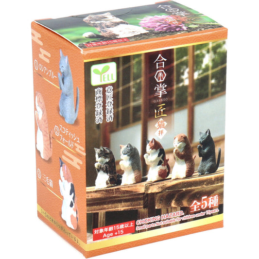 フィギュア 合掌 匠  猫拝 BOX 1個入