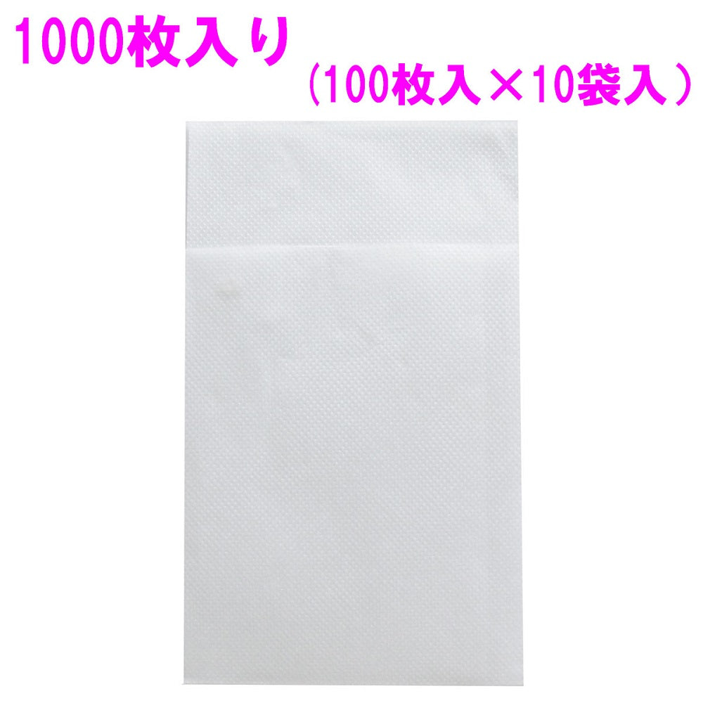 業務用 6つ折り紙ナプキン フラット 白無地 1000枚入