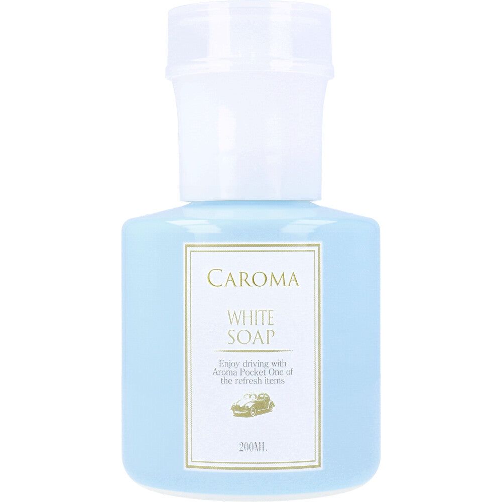 CAROMA(カロマ) プッシュディスペンサー ホワイトソープ 200mL