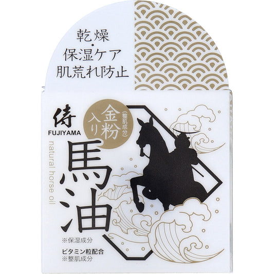 侍FUJIYAMA 金粉入り 馬油クリーム 60g