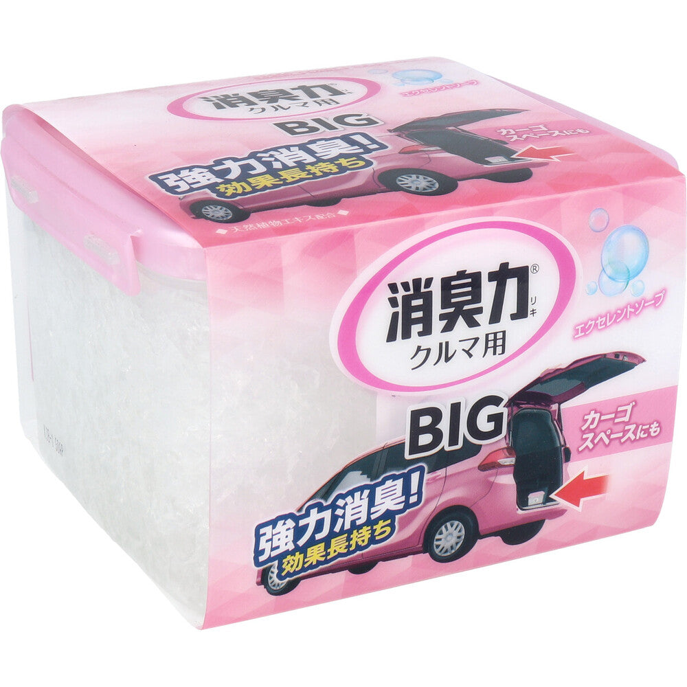 クルマの消臭力 BIG エクセレントソープ 大容量 900g × 12点