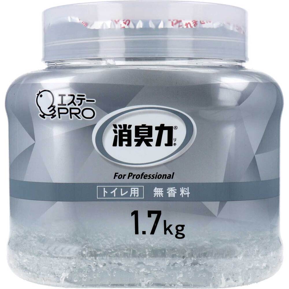 消臭力 業務用 クラッシュゲルタイプ トイレ用 本体 無香料 1.7kg