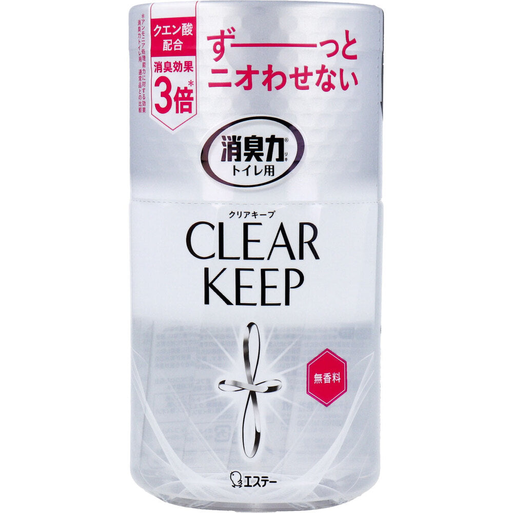 消臭力 トイレ用 CLEAR KEEP 無香料 400mL × 18点