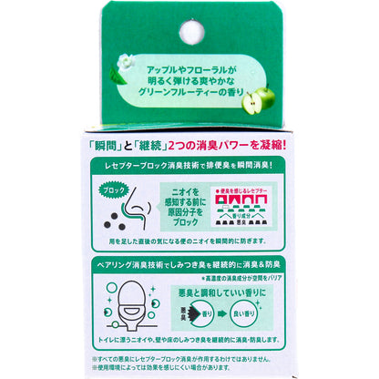 消臭力 コンパクト トイレ用 つけかえ グリーンフルーティーの香り 6mL×2個セット