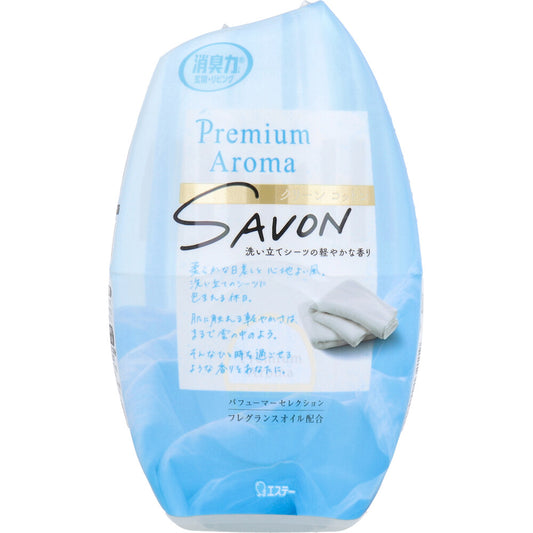 お部屋の消臭力 プレミアムアロマ 玄関・リビング用 クリーンコットン 400mL