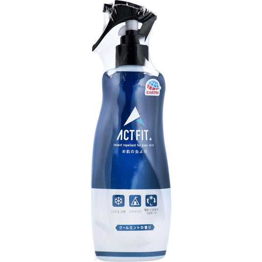 アース サラテクト ACTFIT ミスト お肌の虫よけ クールミントの香り 200mL