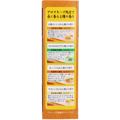 温泡 贅沢とろりにごり浴 柑橘 12錠入