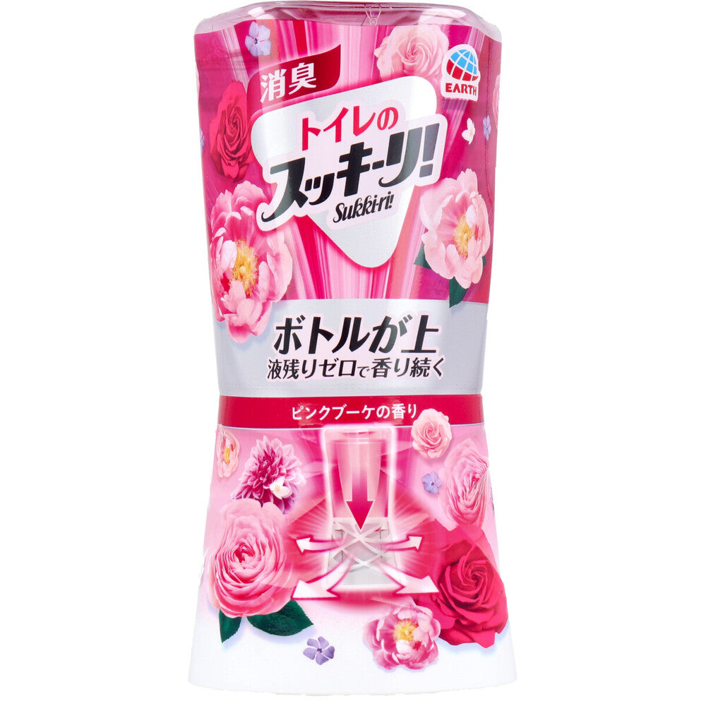 トイレのスッキーリ! Sukki-ri! ピンクブーケの香り 400mL × 16点