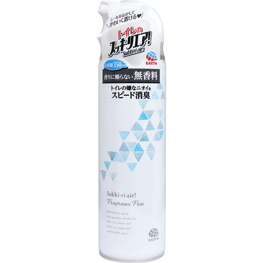 トイレのスッキーリエア! Sukki-ri air! スプレー 無香料 350mL