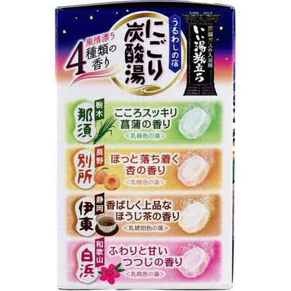 いい湯旅立ち 薬用入浴剤 にごり炭酸湯 うるわしの宿 45g×16錠入 × 16点