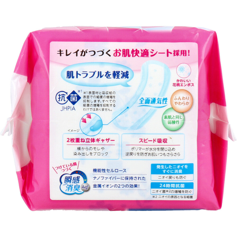 ポイズ さらさら素肌 吸水ナプキン 安心の中量用100cc 12枚入