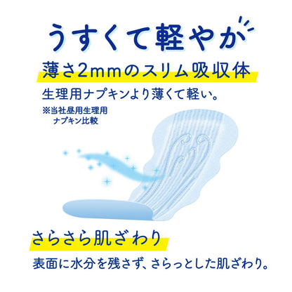 エリエール ナチュラ さら肌さらり おまもり吸水ライナー 17cm 10cc 56枚入