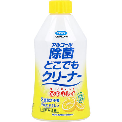 フマキラー アルコール除菌 どこでもクリーナー つけかえ用 300mL