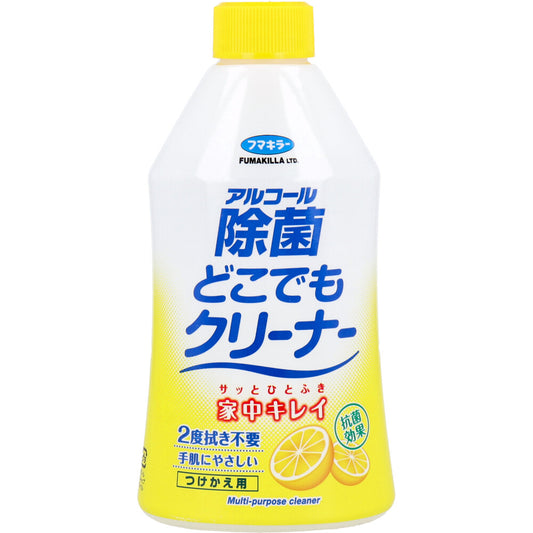 フマキラー アルコール除菌 どこでもクリーナー つけかえ用 300mL