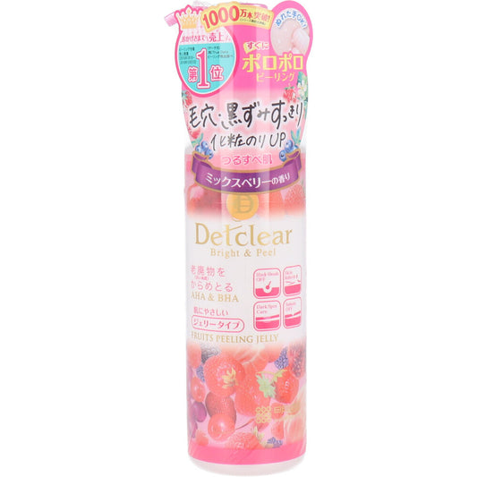 DETクリア ブライト&ピール ピーリングジェリー ミックスベリーの香り 180mL