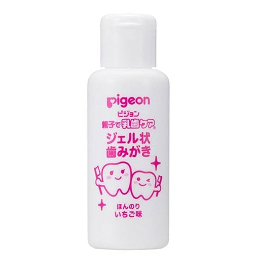 ピジョン 親子で乳歯ケア ジェル状歯みがき いちご味 40mL × 60点