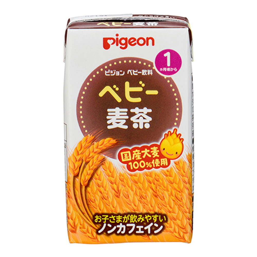 ※ピジョン 紙パックベビー飲料 ベビー麦茶 125mL×3個パック