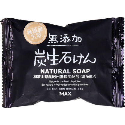 無添加 炭生石けん 80g