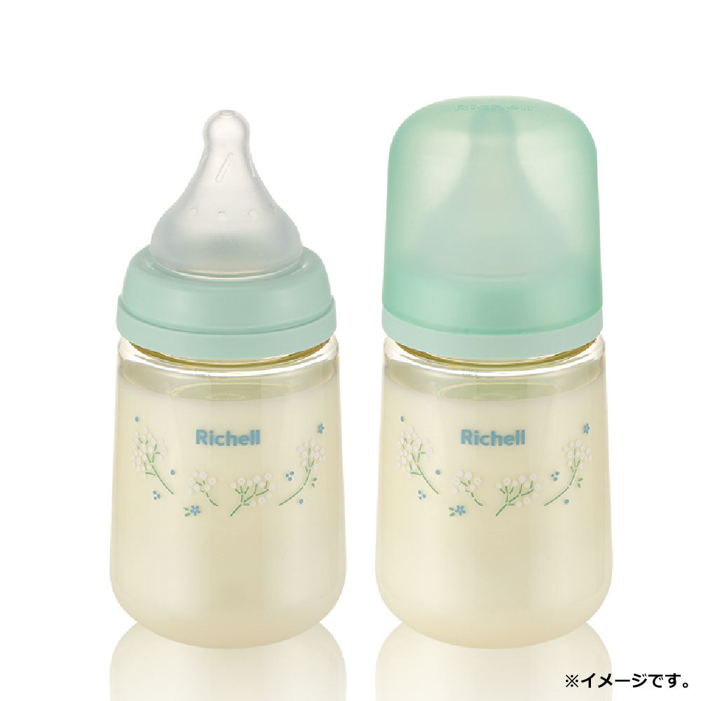 リッチェル はなえみ PPSU哺乳びん 3カ月頃から Mサイズ 240mL