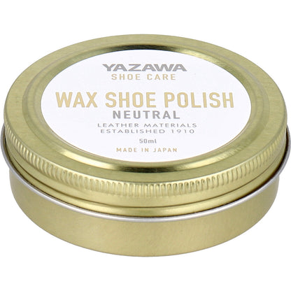 YAZAWA SHOE CARE ワックスシューポリッシュ ニュートラル 50mL