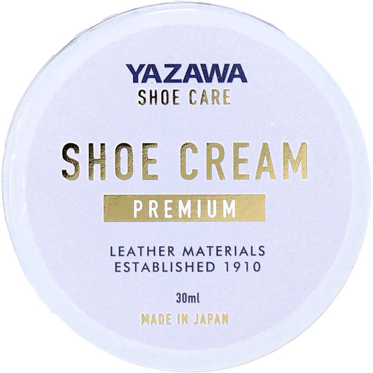 YAZAWA SHOE CARE シュークリーム プレミアム ブラック 30mL