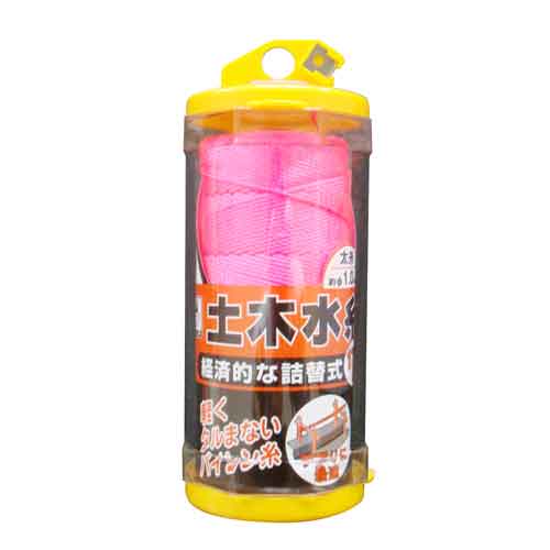 土木水糸 ピンク たくみ 墨つけ・基準出し ナイロン水糸 NO.5701