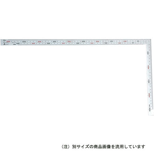 厚手広巾50cm8段目盛 シンワ 測定具 曲尺 11481