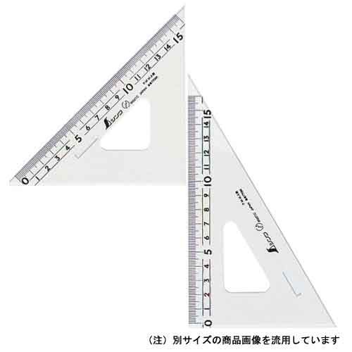 三角定規 アクリル シンワ 測定具 その他測定具1 24CM 75256