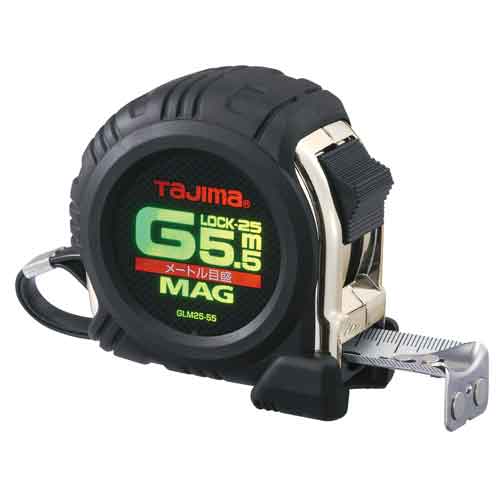 Gロックマグ爪25 5.5m メートル目盛 タジマ 測定具 タジマコンベ GLM25-55BL