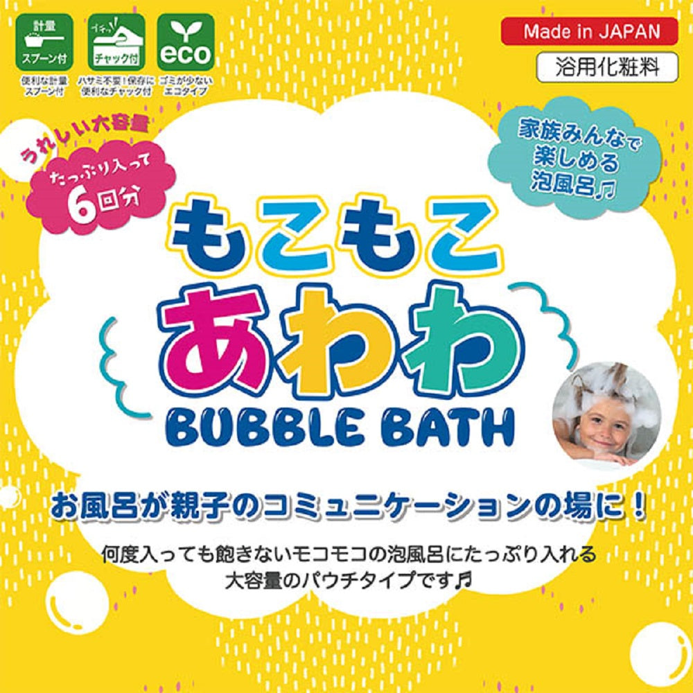 もこもこあわわ バブルバス りんごのかおり 240g × 24点