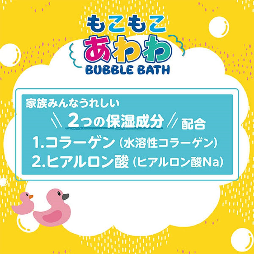 もこもこあわわ バブルバス りんごのかおり 240g × 24点