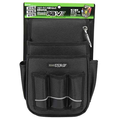 電工腰袋 ホルダー付 HOTTA 腰袋サック2 腰袋サック2 RAV2-32