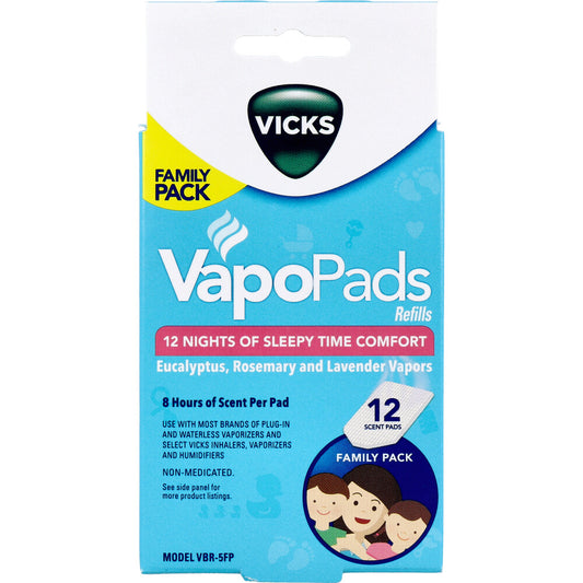 VICKS(ヴィックス) 加湿器 V750・VWM845J用 芳香パッド VBR-5FP 12枚入