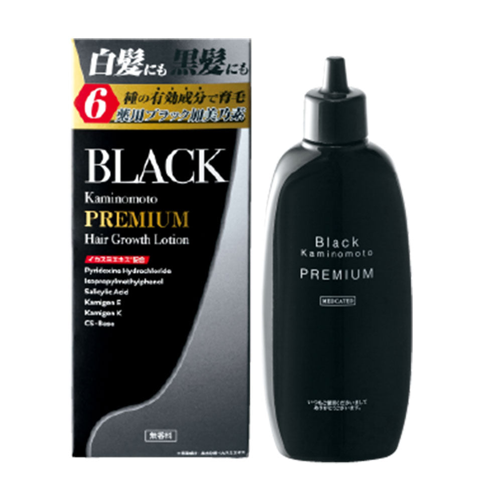 ブラック加美乃素プレミアム 無香料 180mL