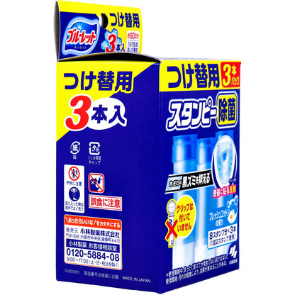 ブルーレットスタンピー 除菌効果プラス フレッシュコットン つけ替用3本パック × 36点