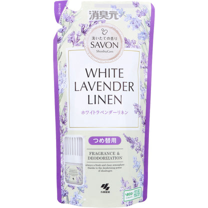 消臭元 SAVON(サボン) ホワイトラベンダーリネン 詰替用 400mL