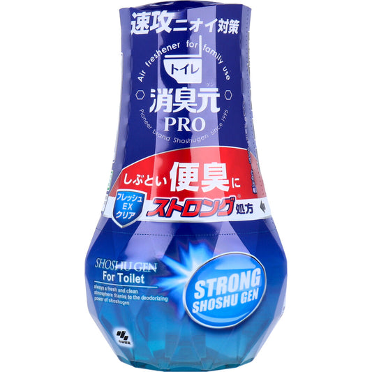 トイレ 消臭元 PRO(プロ) 便臭ストロング フレッシュEXクリア 400mL